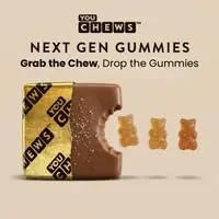 YouChews Apple Cider Vinegar Chews Better Than Apple Cider Gummies - Bloating Relief for Women and Men, 500mg Organic ACV with Prebiotics & Postbiotics, Low Sugar, Caramel Flavor, 30 Count YouChewsBuy Supplements Australia