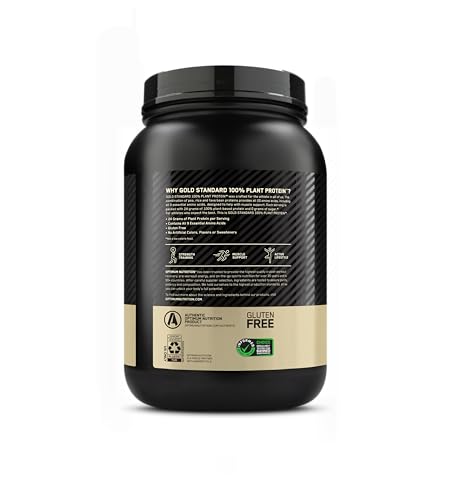 Optimum Nutrition Gold Standard 100% Plant Based Protein Powder, Gluten Free, Vegan Pro Optimum NutritionBuy Supplements Australia