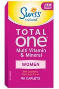 Swiss Naturals Total One® Women Multivitamin, 90 Caplet Swiss NaturalBuy Supplements Australia