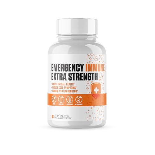 Emergency Immune Extra Strength 10-in-1 | #1 Rated Immune System Support Supplement