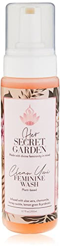 Her SECRET GARDEN - Clean Yoni - Feminine Wash, Gentle Cleanse, Remove Odor, Promotes Healthy pH