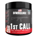 DownRange Supplements 1st Call Pre Workout Powder, Preworkout for Men & Women