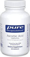 Pure Encapsulations Ascorbic Acid Capsules, 90 Capsules