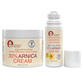 e70 Arnica Cream & Roll-On for Visible Bruise Relief, soothes Stiffness, Calms Swelling Formula