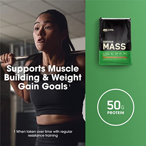 Optimum Nutrition Serious Mass Weight Gainer Protein Powder, Vitamin C, Zinc Optimum NutritionBuy Supplements Australia