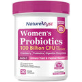 NatureMyst Women’s Probiotics 100 Billion, 20 Targeted Strains with Organic Cranberry 