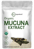 Micro Ingredients Organic Mucuna Pruriens Extract Powder,1 Pound (908 Servings)
