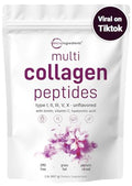 Multi Collagen Protein Powder, 2 Pounds – Type I,II,III,V,X with Biotin 10000mcg Micro IngredientsBuy Supplements Australia