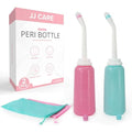 JJ CARE Peri Bottles - Pack of 2 Peri Bottles for Postpartum Care Kit, 500 ml Peri Bottles