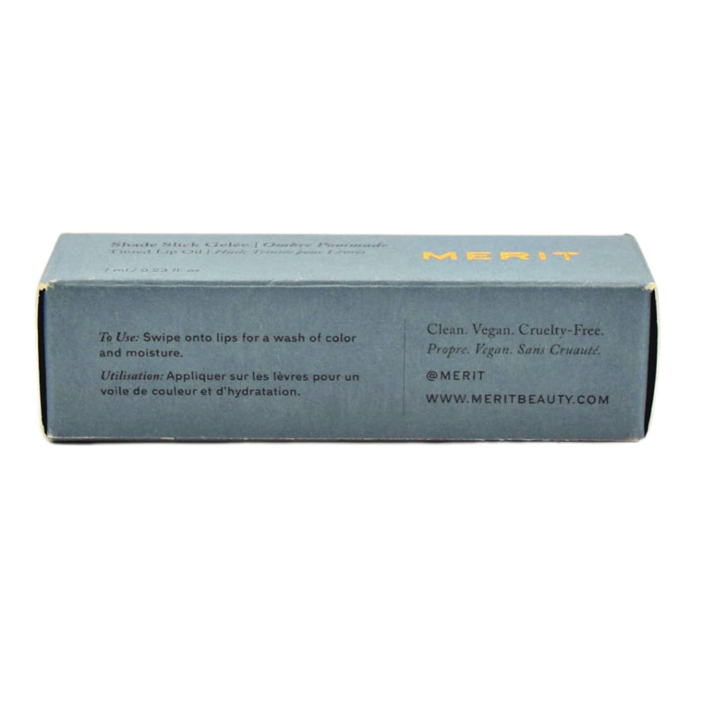 MERIT Shade Slick Gelée Sheer Tinted Lip Oil Les Deux MeritBuy Supplements Australia