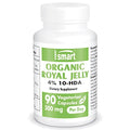 Supersmart - Organic Royal Jelly 300mg per Day (High Strength 4% 10-HDA) - Freeze