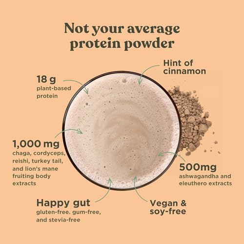 Four Sigmatic Organic Plant-Based Protein Powder Unflavored Protein with Lion’s Mane Four SigmaticBuy Supplements Australia