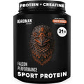 Birdman Falcon Performance Vegan Protein Powder, 31g Protein, 5g Creatine, 5g BCAA