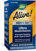 Nature's Way Alive! Men’s 50+ Daily Ultra Potency Complete Multivitamin Nature's WayBuy Supplements Australia