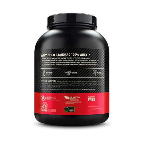 Optimum Nutrition Gold Standard 100% Whey Protein Powder, Strawberry Banana Optimum NutritionBuy Supplements Australia