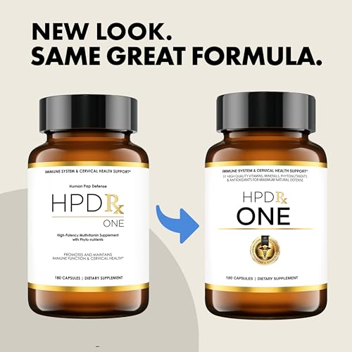 HPD Rx ONE Immunity Boost Multivitamin HPV Supplements for Women and Men, Pack of 6 HPD RxBuy Supplements Australia