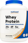 Nutricost Whey Protein Powder, Unflavored, 5 pounds - from Whey Protein Concentrate NutricostBuy Supplements Australia