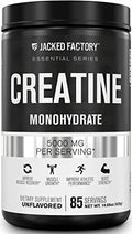Jacked Factory Creatine Monohydrate Powder 425g - Creatine Supplement for Muscle 