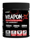 NutriJa Weapon-X Pre-Workout Powder with 21 Active Ingredients - 3 Best forms of Creatine
