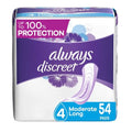 Always Discreet Adult Moderate Long Incontinence Pads, Up to 100% Leak Always DiscreetBuy Supplements Australia