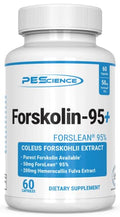 PEScience Forskolin Capsules, 95% Pure Forskolin Extract, Patented ForsLean, 60 Count