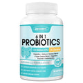 ZEBORA Probiotics for Women-Men Digestive Health with 120 Billion CFUs, Mens-Womens