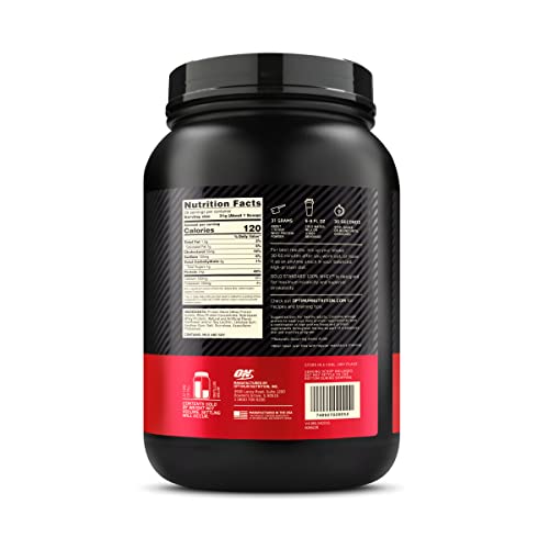 Optimum Nutrition Gold Standard 100% Whey Protein Powder, Vanilla Ice Cream, 2 Pound Optimum NutritionBuy Supplements Australia