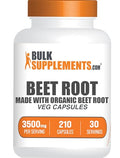 BULKSUPPLEMENTS.COM Beet Root Capsules - Beetroot Supplement, Beet Root Pills