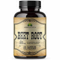 HERBALICIOUS Beet Root Capsules - Herbal Supplement for Athletic Performance