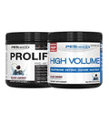 PEScience High Volume + Prolific Pre-Workout Stack, Powerful Nitric Oxide & Energy 