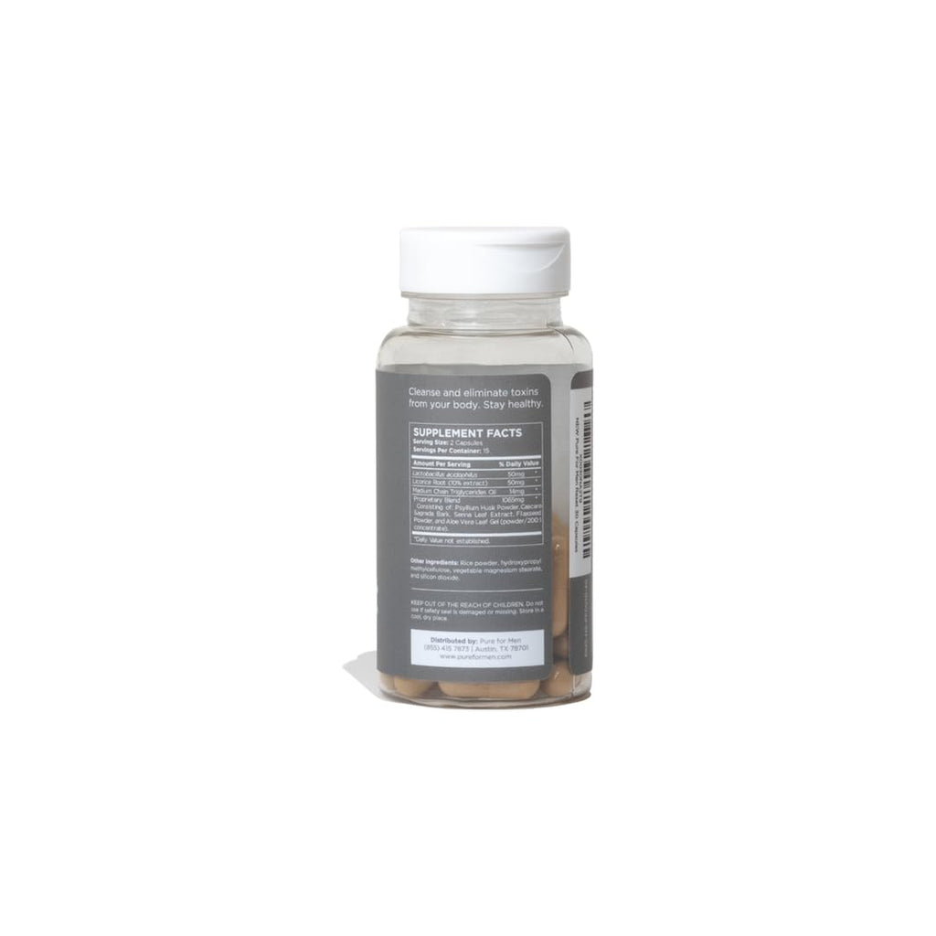 Pure for Men Detox Supplement, Reset | Promotes Digestive & Gut Health Pure for MenBuy Supplements Australia