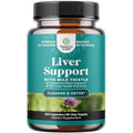 Liver Cleanse Detox & Repair Formula - Herbal Liver Support Supplement with Milk Thistle 