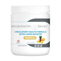 Neuropathy Relief - Circulatory Health Formula - Nitric Oxide Booster - Tropical Flavor (1 Jar), 30 Servings