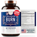 Thermogenic Multi Collagen Burn Capsules - Hydrolyzed Multi Collagen Complex Types 