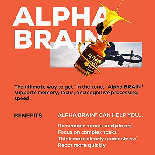 ONNIT Alpha Brain (60ct) - Over 1 Million Bottles Sold - Premium Nootropic Brain Supple ONNITBuy Supplements Australia