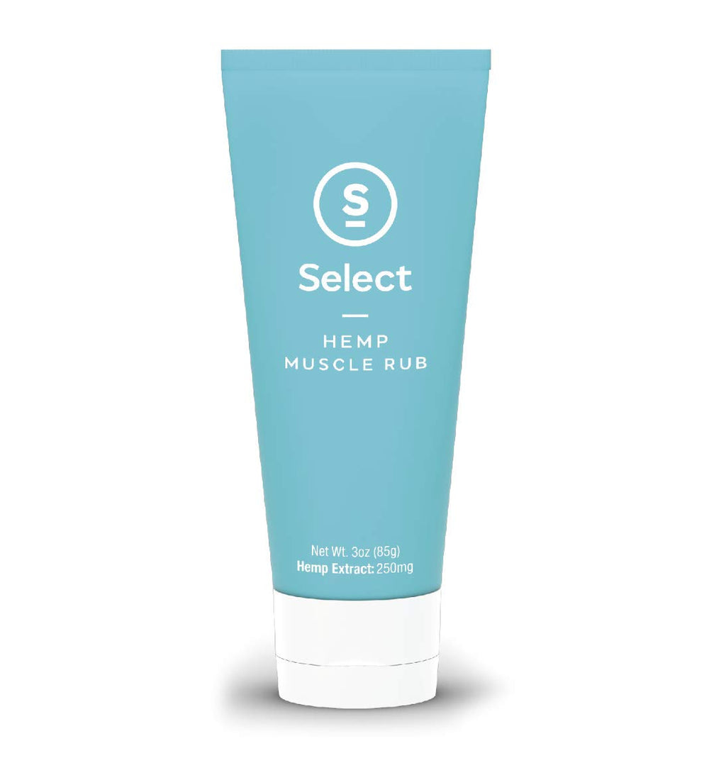 Select S Hemp Muscle Rub - Hemp Rub 3oz, 250m Select SBuy Supplements Australia