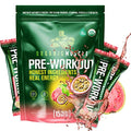 Organic Muscle Superfood Pre Workout Powder for Men & Women, Passionfruit Guava