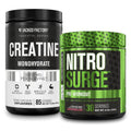 Nitrosurge Pre-Workout & Creatine Monohydrate - Pre Workout Powder With Creatine