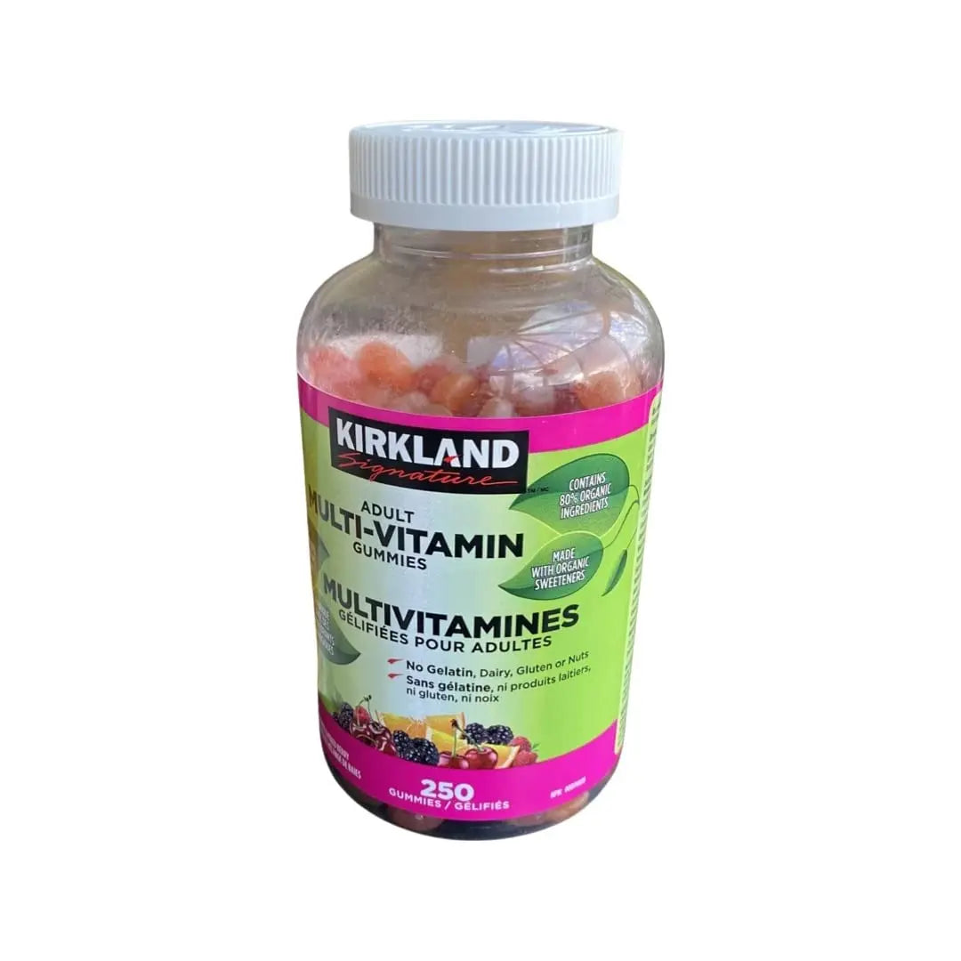 Kirkland Signature Adult Multi-Vitamin Gummies, 250 Gummies KIRKLAND