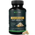 GUTVED Bloating & Gas Relief Probiotic for Women & Men | 9-in-1 Gut & Digestive Support with Probiotics, Prebiotic Inulin, Turmeric, Ginger & Fennel | Daily Plant-Based Capsules, 60 Count GUTVEDBuy Supplements Australia