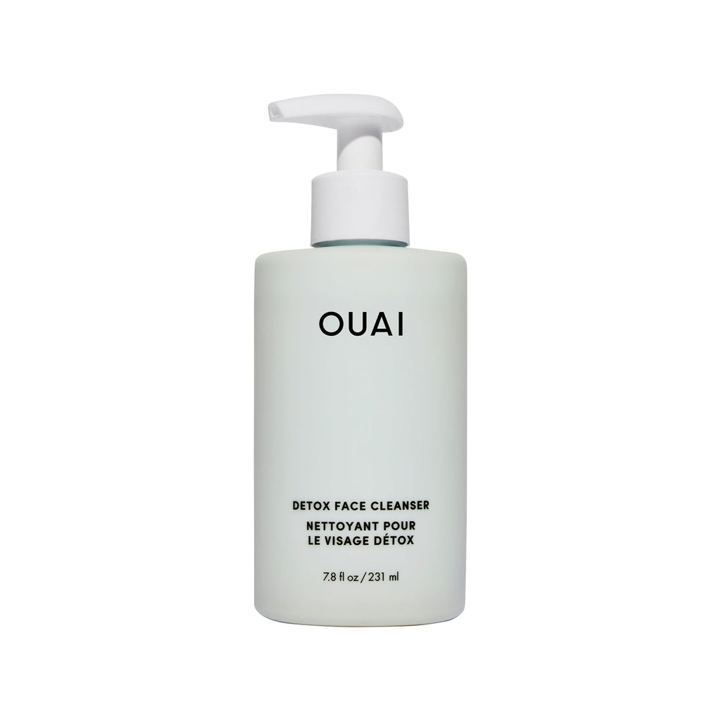OUAI Detox Facial Cleanser - Deep Cleansing Face Wash with Glycolic Acid, Niacinamide & PHA - Removes Sweat, Dirt & Oil Without Drying - Gentle Face Cleanser for Post-Workout (7.8 Fl Oz) OUAIBuy Supplements Australia