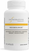 Integrative Therapeutics Neurologix - Brain Health Supplement* - Non-Stimulant Nootropic Supplement for Focus* - Memory Support* - Vegan, Gluten-Free & Dairy-Free - 120 Capsules (60 Servings) Integrative TherapeuticsBuy Supplements Australia