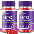 rize labs (2 Pack) RetroFit Keto Gummies - Retro Fit ACV for Advanced Weight Loss