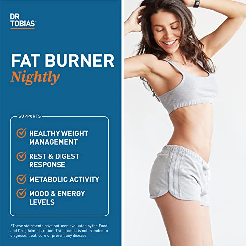 Dr. Tobias Fat Burner Nightly, Night Time Metabolic Support with White Kidney Bean Extract Dr. TobiasBuy Supplements Australia