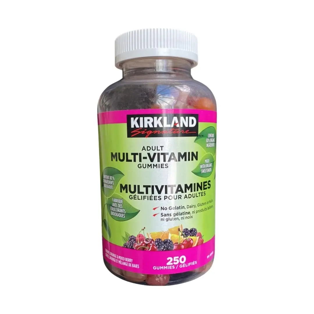 Kirkland Signature Adult Multi-Vitamin Gummies, 250 Gummies KIRKLAND