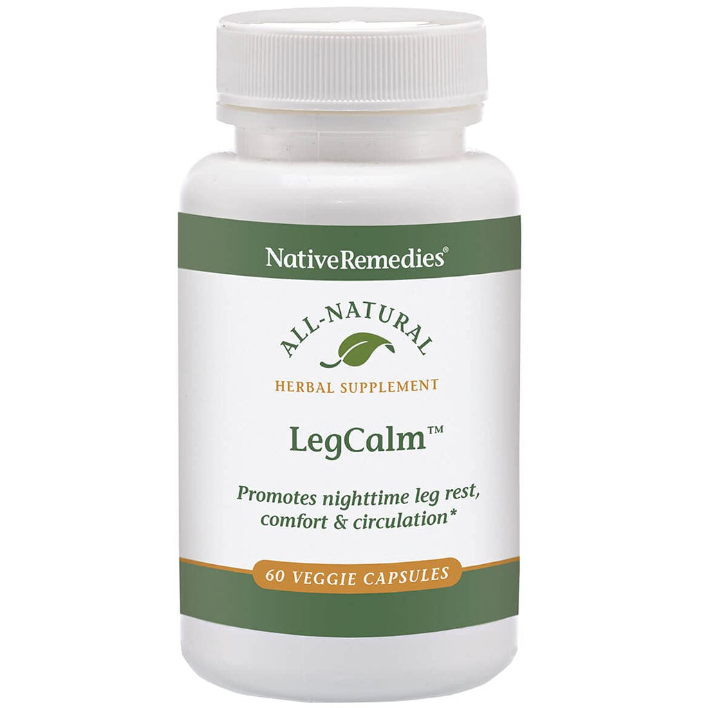 Native Remedies Leg Calm for Rested Legs and Limb Comfort at Night, 60 Veggie Caps Native RemediesBuy Supplements Australia