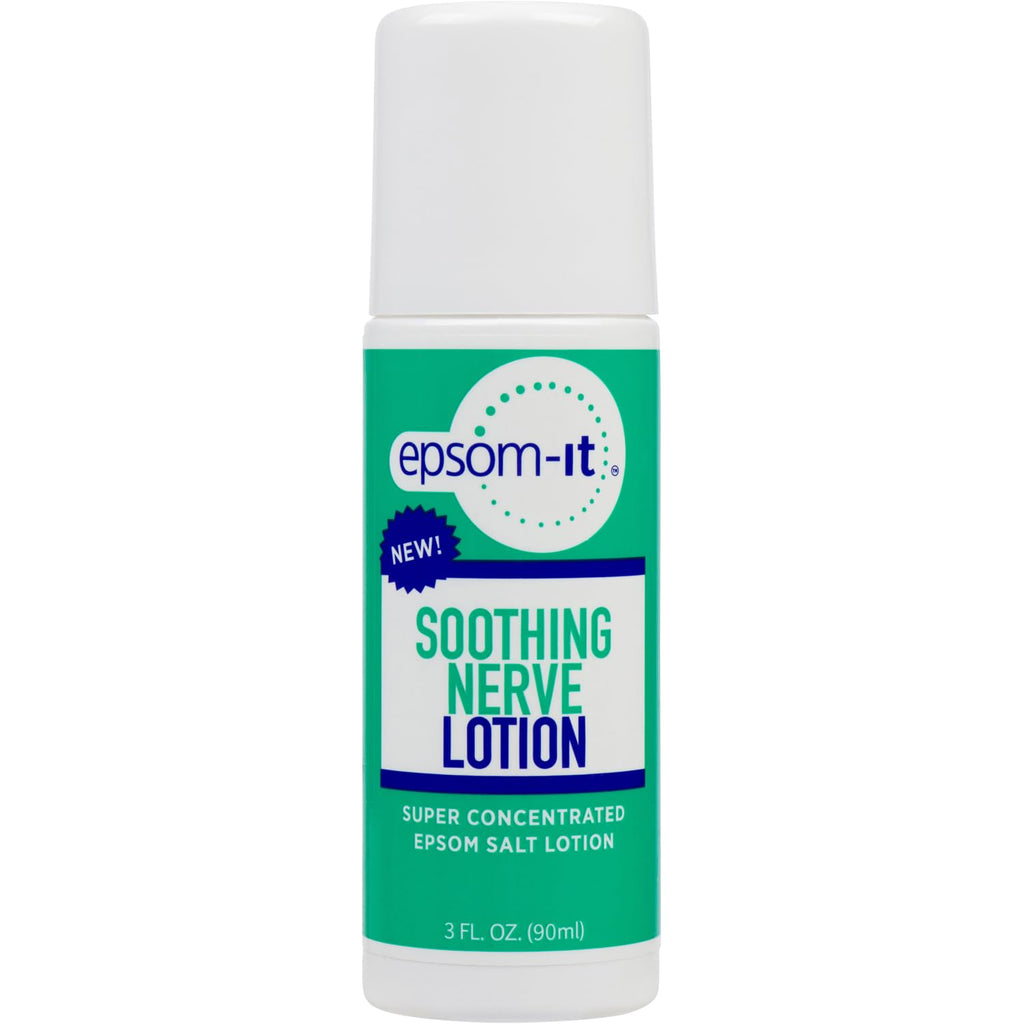Epsom-It Soothing Nerve Lotion - Roll On Epsom Salt Magnesium Lotion, Topical Magnesium Cream with Capsaicin & Arnica for Tired Muscles and Sleep, 3oz EPSOM-ITBuy Supplements Australia