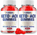 (2 Pack) 1st Choice Keto ACV Weight Loss Gummies Keto First Choice ACV Advanced Formula