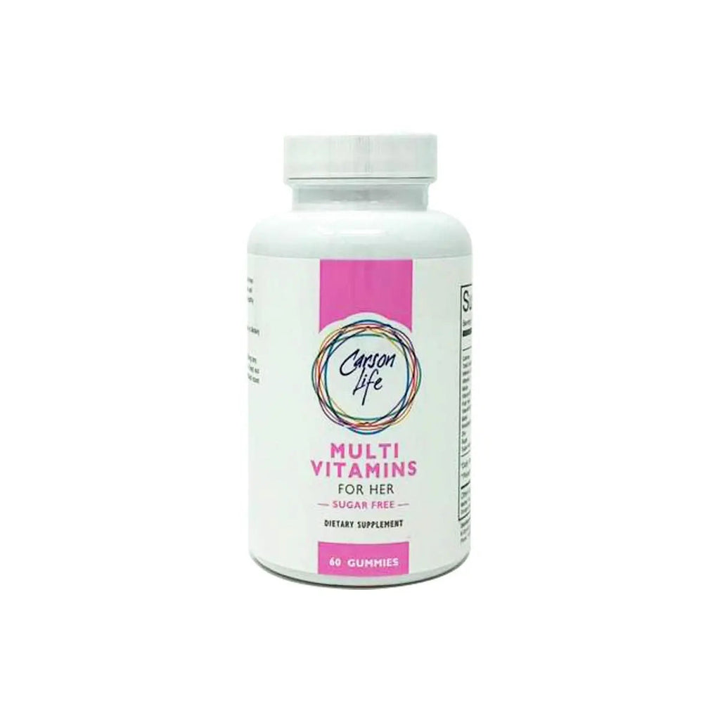 Carson Life Women’s Multivitamin Gummies - 60 Chewable Gummies - Boost Immune System - Sugar Free, Gluten Free Dietary Supplement - Fruit Flavored Carson LifeBuy Supplements Australia