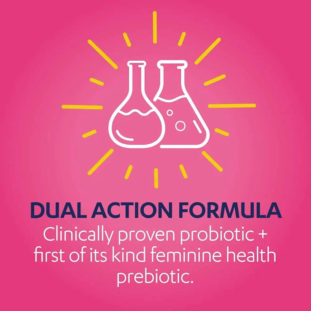 AZO Dual Protection Urinary & Vaginal Probiotic + UTI & Vaginal pH Test Kit (30 Count) AZOBuy Supplements Australia